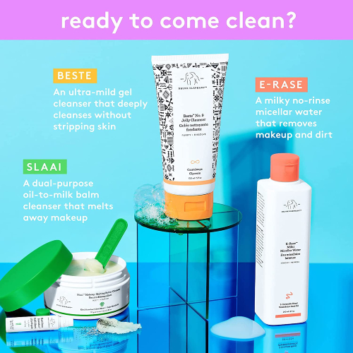 Drunk Elephant Beste No. 9 Jelly Cleanser - Gentle Face Wash and Makeup Remover for All Skin Types (150 mL _ 5 Fl Oz) Multi