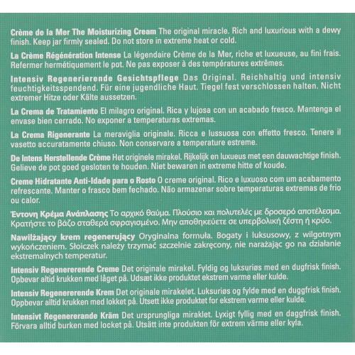 LA MER _ Creme de La Mer, Moisturizing cream 2OZ , white Back